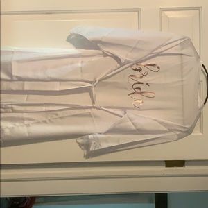 Bride robe. Never worn